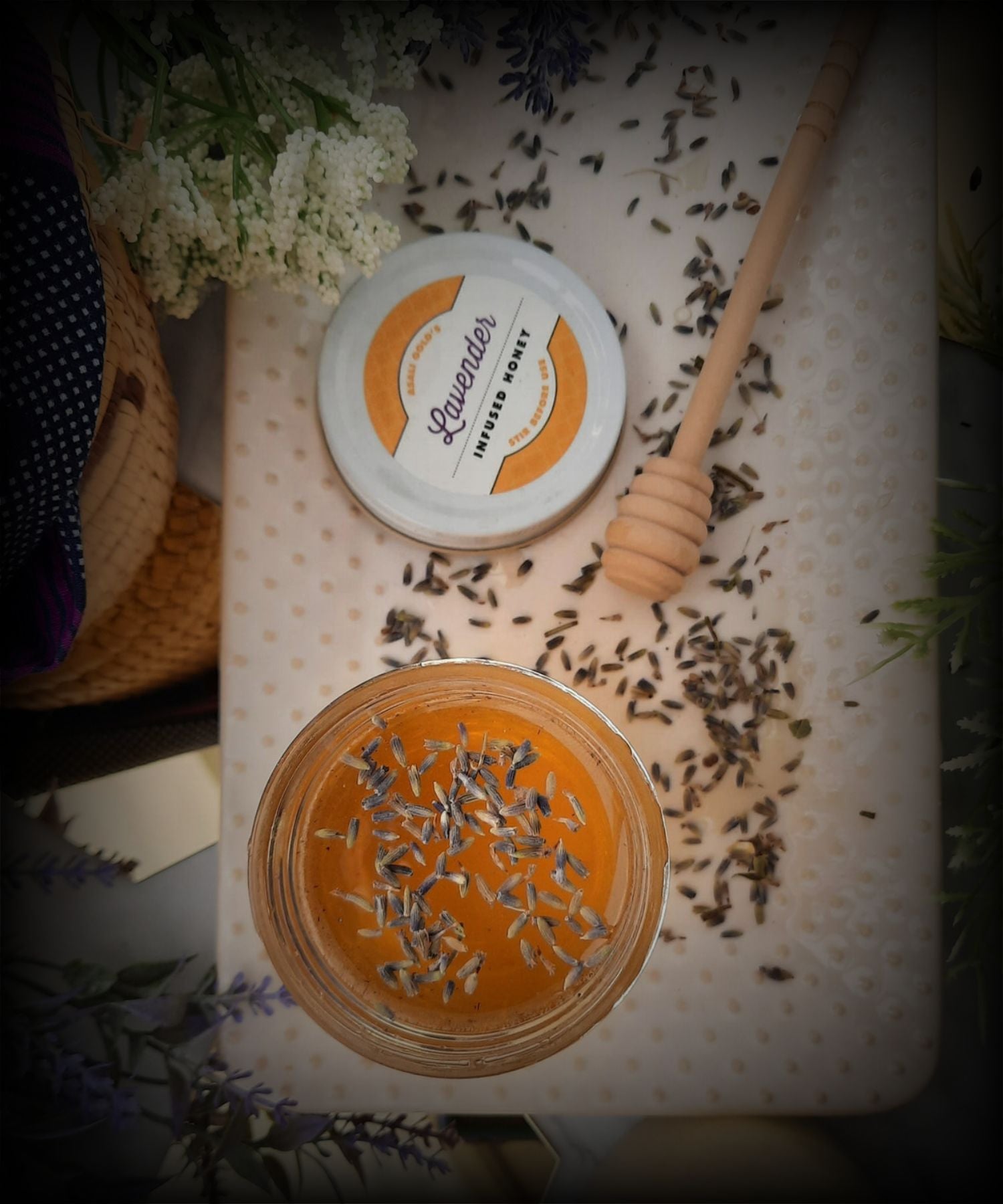 Lavender-Infused Honey